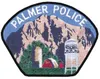 Patch courtesy Palmer Police Department Palmer Police Department
employees will be sporting a new uniform patch honoring its 50th
anniversary.