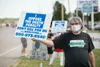 Bill protesting the federal executions this summer in Terre Haute, Indiana. Photo courtesy of Journey of Hope.