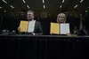 Gov. Mike Dunleavy has been sworn in for a second term. The swearing-in ceremony with Lt. Gov. Nancy Dahlstrom was held Monday in Anchorage.  Courtesy of the Alaska governor’s office
