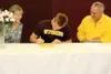 Wasilla senior Jeff Frey signs his National Letter of Intent
Wednesday to swim at Division I Wyoming.