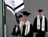 Mat-Su Career Technical High School senior Jacob Logan leads the building pathway group into the Menard Arena. Jeremiah Bartz/Frontiersman