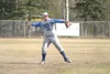 Jeremiah Bartz/Frontiersman Palmer third baseman Michael Dotson
makes a throw against Wasilla on Thursday. On Saturday, Dotson hit
his second home run of the season in Palmer’s 15-5 victory o