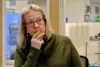 Alaska Division of Elections Director Gail Fenumiai looks at a screen showing a ballot for adjudication during the House District 15 recount on Dec. 8 in Juneau. Fenumiai's last day of work b