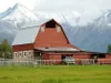View of the 32-foot-square, 32-foot-high Hecker Colony barn today in 2012. Courtesy Barbara Hecker