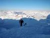 Topping out on Bench’s summit. Zack Fields