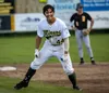 Mat-Su's Tyler Wilson celebrates after his game-winning two-run single. Courtesy of Bryan Boyett