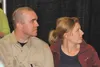 Staff Sgt. Patrick Zeigler and his wife, Jessica, at a celebrity meet-and-greet for Alaska's Healing Hearts annual bear hunt for wounded veterans. Zeigler was wounded during the 2009 attack a