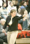 Frontiersman file photo Wasilla girls basketball head coach
Jeannie Hebert-Truax directs her squad on the court. This weekend
the former University of Miami (Fla.) standout is being honored a