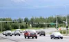 Phase 1 of the Glenn Highway widening project from milepost 34 to 42 will be completed by August. Jeremiah Bartz/Frontiersman