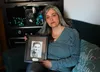 Julie Bouchard of Palmer, holds a photo of her son, Taegge Lee, who died of a fentanyl overdose in July, 2021. She is warning parents of the dangers of fentanyl, "It is poison." Katie Stavick