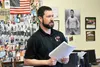 Wasilla High School English and human relations teacher Blake Livingston is the 2015 Mat-Su BP Teacher of the Year. Catherine Esary/Mat-Su Borough School District