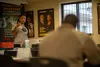 Staff Sgt. Claressa Patterson, the secondary 19th ESC/Area IV Victim Advocate and SHARP Ambassador Level I Primary Instructor leads a class with mid-level leaders on Camp Walker, Republic of 