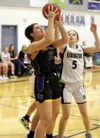 Susitna Valley's Omilia Tagla goes to the basket during a win over Redington. Bruce Eggleston/matussports.net