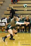 Colony's Courtney Mulkins digs the ball during a 3-1 loss to Kodiak Sept. 6 in Palmer. For more photos from the match, see matsusports.net. Courtesy Bruce Eggleston/matsusports.net