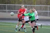Colony goalkeeper Maddy Zmuda knocks the ball away from Wasilla's Ally Hull during Wasilla's 5-2 win over the Knights last season at Colony High School. Both Zmuda and Hull helped their teams
