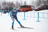 Palmer's Rya Berrigan skis down the trail during the girls' 5-kilometer freestyle race of the ASAA/First National Bank State Cross-Country Ski Championships at Kincaid Park in Anchorage Thurs