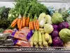 Produce is on display at a Juneau market on Oct. 9, 2024. Claire Stremple/Alaska Beacon