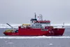 The China-flagged research vessel JIDI operates approximately 265 miles northwest of Utqiagvik, Alaska, September 2, 2025. The Coast Guard Arctic District deployed USCGC Healy (WAGB-20) to mo