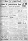Front page of the July 21, 1960, Mat-Su Valley Frontiersman.