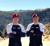 U.S. Air Force Maj. Chris Walsh, a Special Tactics Officer assigned to the 24th Special Operations Wing and the Air Force's World Class Athlete Program and Staff Sgt. Matt Beach, a combat con