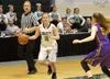 Colony guard Amanda Smith brings the ball down the floor during a win over Lathrop in the 2017 4A state tournament. Smith is one of five seniors on Colony's 2017-18 squad. Courtesy of Bruce E
