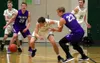 Colony junior Sullivan Menard tries to beat Palmer senior Clayton Southwick to a loose ball during a 33-27 Northern Lights Conference win over the Moose Frdiay at Colony High School. Courtesy