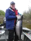 Larry Engel with his May 2017 king salmon. Courtesy photo