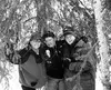 From left, Linda K. Imle, Judy Kesler, Angie Slingluff are the
founders of the "Sisters of Nancy Who?," one of many geocaching
groups popping up around the world and around Alaska. Photos
cou