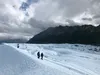 A MICA guide photographs clients during the Advanced Glacier Trek trip on the Matanuska Glacier. Amy Bushatz/For the Frontiersman