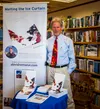 David Ramseur, author of “Melting the Iron Curtain,” at the book signing at Fireside Books on Monday. KATIE STARK/Frontiersman
