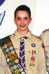 Chris Heiserman actually started planning his Eagle Scout
project when he was 12, two full years before the project's
completion. Submitted photo.