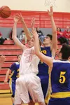 Wasilla's Harris Fife battles for a rebound during a 43-33 win over the Kodiak Bears Feb. 26, 2016, at Wasilla High School. JEREMIAH BARTZ/Frontiersman