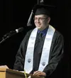 Burchell High School Class of 2017 co-speaker Jared Kuhn. CHRIS FORD/Frontiersman