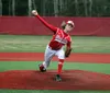 Wasilla starter Jacob Gilbert fires a pitch during a 10-1 win over Colony Tuesday at Wasilla High School. Jeremiah Bartz/Frontiersman