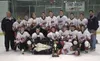 The Eagles PeeWee team -- Ronnie Walker (center), from left to
right in the first row -- Jacob Henkel, Blake Huppert, Chris Beck,
Dane Wilson, Levi Johnston, Jordan Elkins. From left to right
