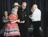 Lois Feaster and Fred Keller make a turn around the floor during a Paws and Taws square dance demonstration at the Willow Community Center as part of the 2014 Willow State Winter Carnival. HE