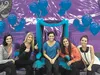Members and officers of Colony High School’s student government — Katie Donelson, Jessie Jones, Alyscia Sanderson, Savannah Nash and Hunter McKinney — pose for a photo while decorating for th