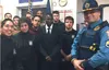 Alaska State Trooper Sergeant Luis Nieves talks with Alaska Job Corps’ first Protective Services class March 10. Courtesy Barbara Hunt
