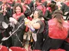 ROBERT DeBERRY/Frontiersman Meuy Saechao sprays silly string
after the 2007 Houston High School graduation ceremony Saturday
afternoon.