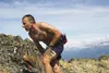 Lance Kopsack, the head of the state-famous mountain running family, moved up from 12th place at the top of Lazy Mountain to 3rd by the end of the race in the men's division of the 2014 Mat P