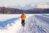 Jeff DeHerrera takes a stroll along the ice roads on Big Lake Monday afternoon. DeHerra said his first day on the ice was Nov. 7 this year. HEATHER A. RESZ/Frontiersman.com