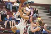 Houston guard Leshawna Lee shoots for two points during the Hawks win over the Skyview Panthers Saturday at Houston High School. ROBERT DeBERRY/Frontiersman.com
