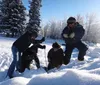 Students practice skills for companion rescue. Courtesy photo