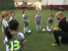 WYSA girl soccer players listen to their coach’s instruction at the Menard Sports Center. Courtesy photo.