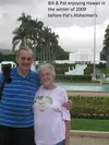 Bill and Patricia Brokaw one of their last vacations together. Courtesy photo.