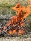 DOF reminds people that a burn permit suspension is in place, meaning no burn permits are issued and there should be no burning of anything except small campfires and to thoroughly extinguish