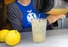 Holy basil lemonade