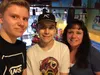 Brandon Cramer at the M&amp;M's Store in Times Square. Courtesy photo
