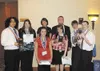 Members of the Houston High School Business Professionals of
America team celebrate their wins in the organization’s statewide
competition in Anchorage last weekend. Team member Brandy Malido
