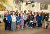 Art professionals and Palmer High School International Baccalaureate art students prepare for the annual IB Art Portfolio Review and Art Show. GREG GUSSE/For the Frontiersman